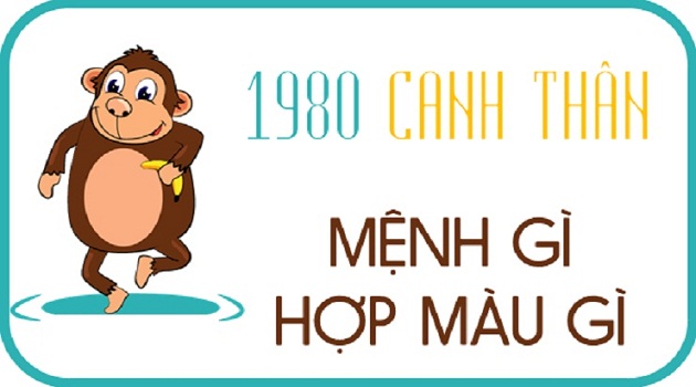 Tuổi Canh Thân hợp với màu gì