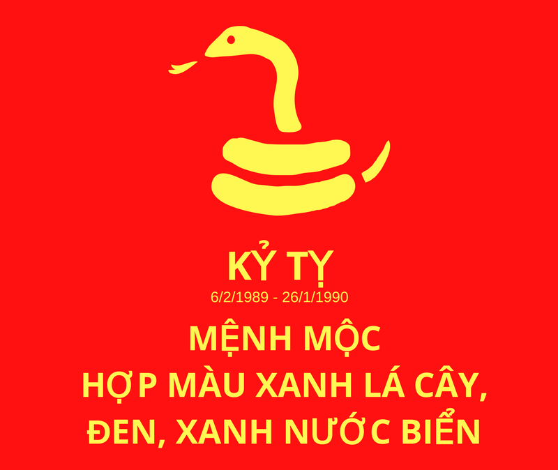 Kỷ Tỵ hợp màu gì