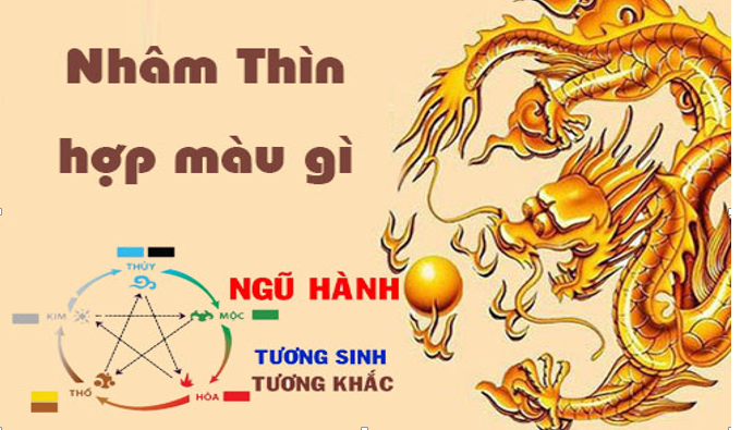 Nhâm Thìn hợp màu nào, kỵ màu nào?
